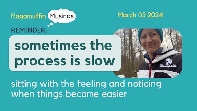 REMINDER//REFRAME : notice when thing...