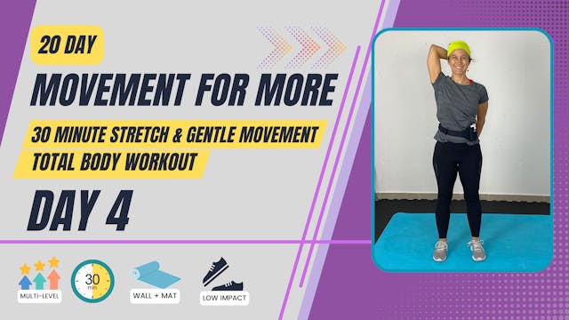30 Minute 20 day Movement for More; D...