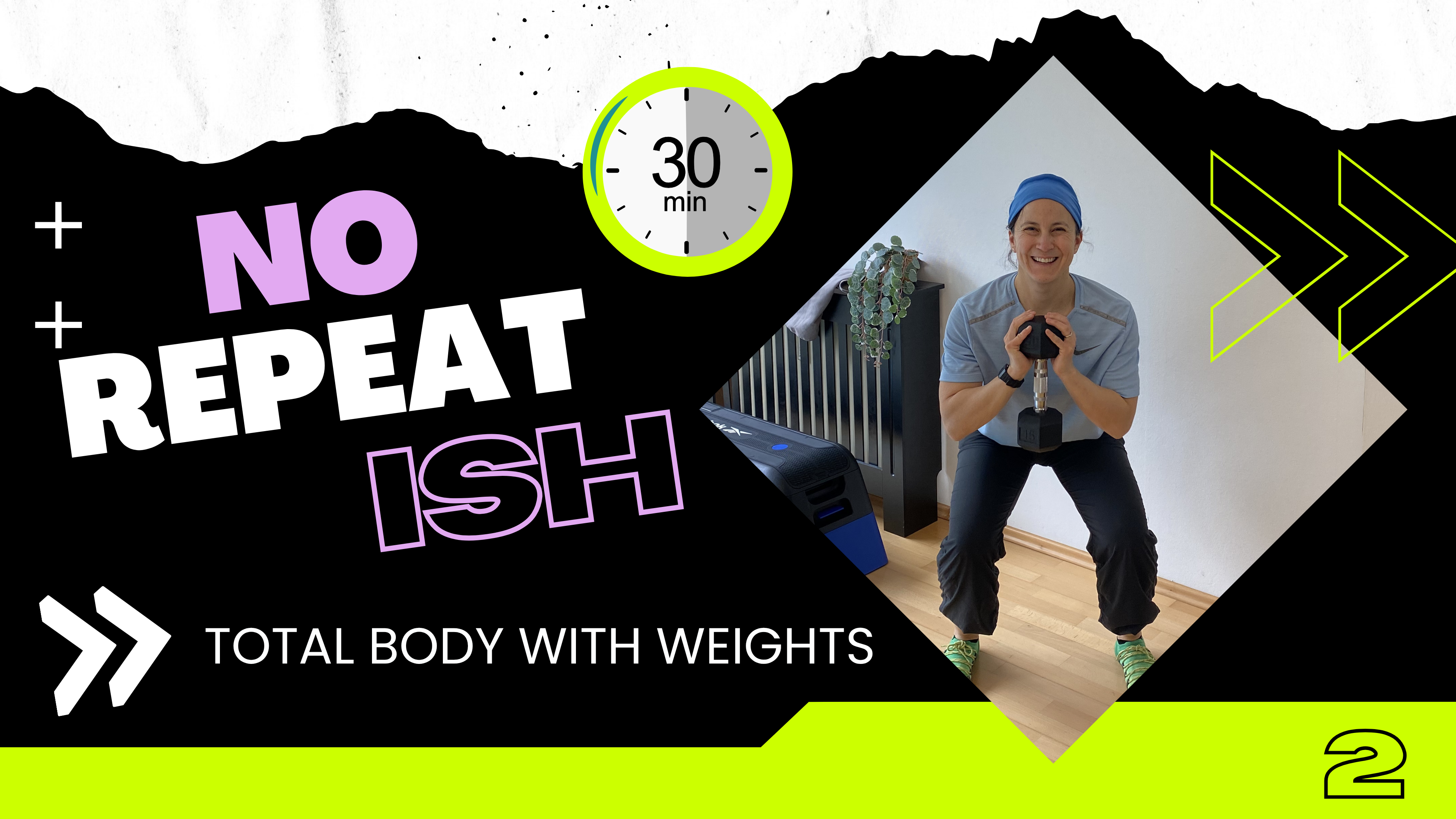 NO REPEATish (30 minute total body with weights) #2