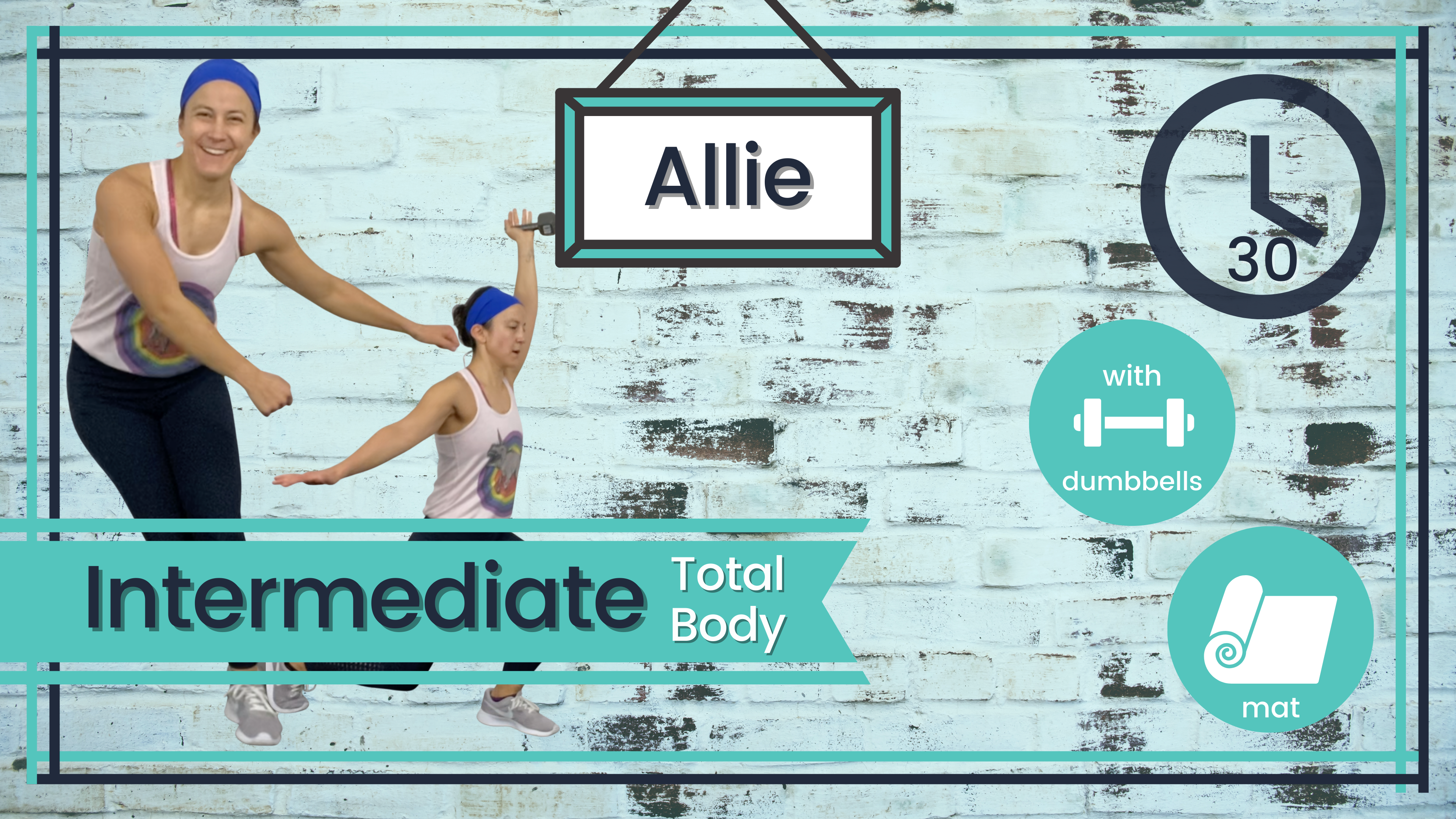 HIIT Intermediate Allie 30; Total Body