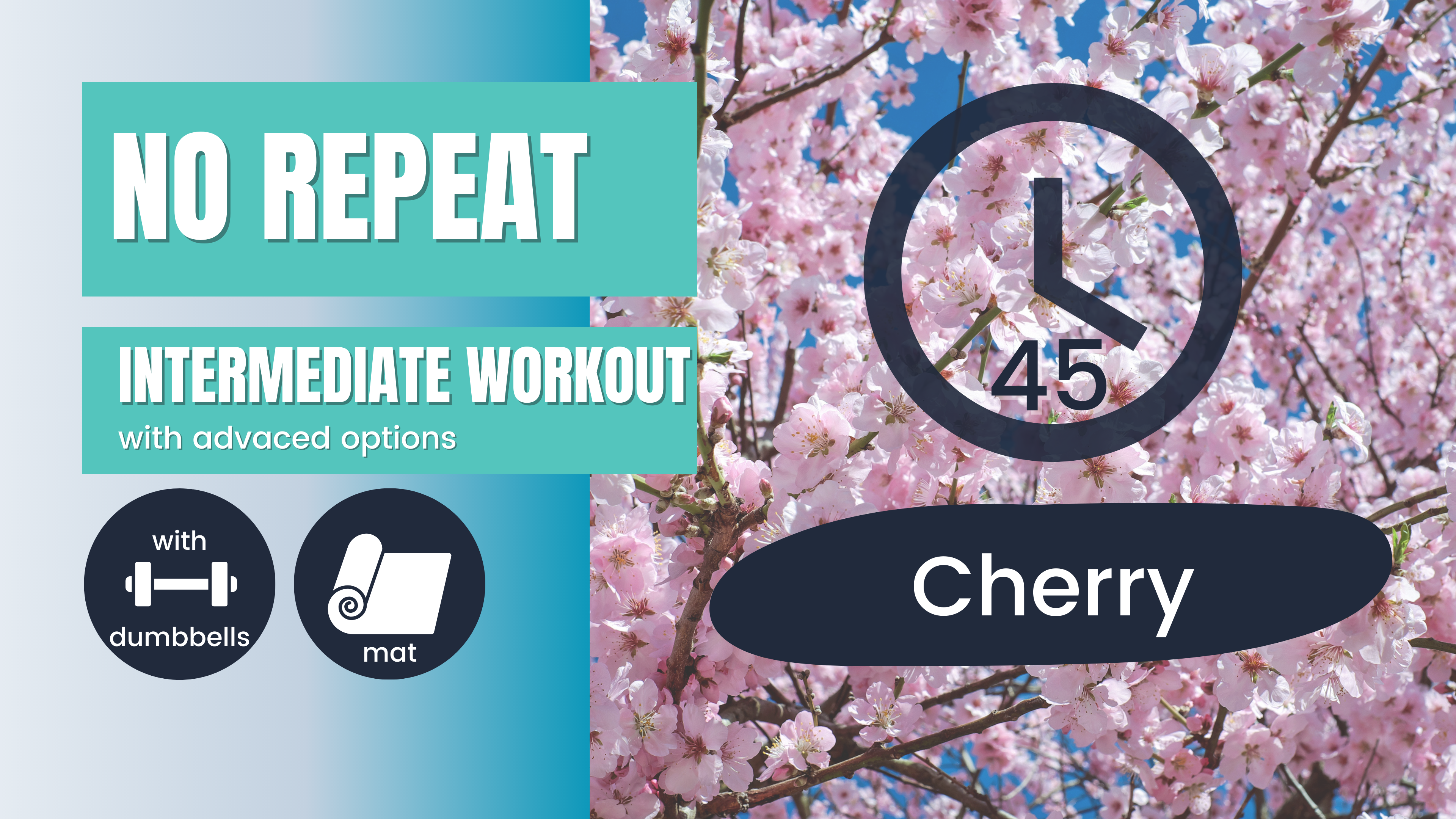 No Repeat (No Equipment Endurance) Intermediate 45; Cherry