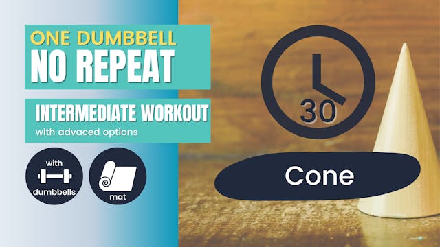 No Repeat One Dumbbell // Total Body,...