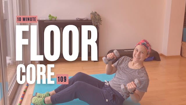 10 Minute 🏋️‍♂️✅ (W/ WEIGHTS) FLOOR C...