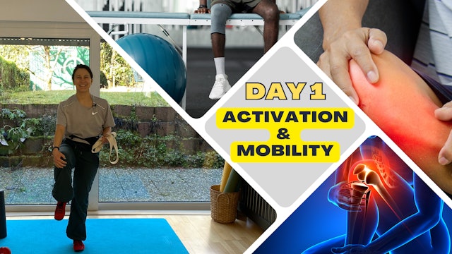 BEGINNER KNEE STRENGTH PROGRAM DAY 1