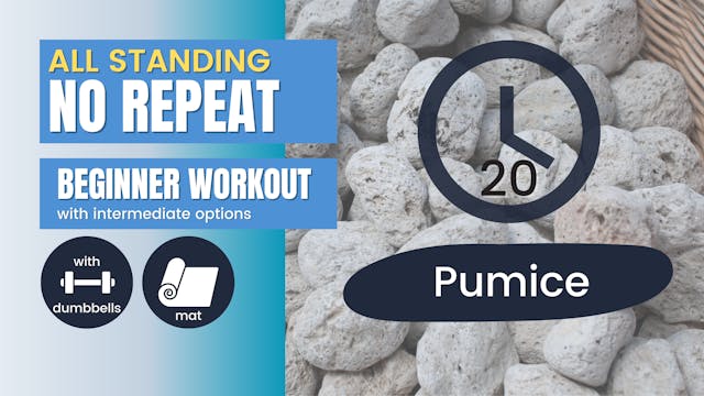 No Repeat Standing Workout, Beginner ...