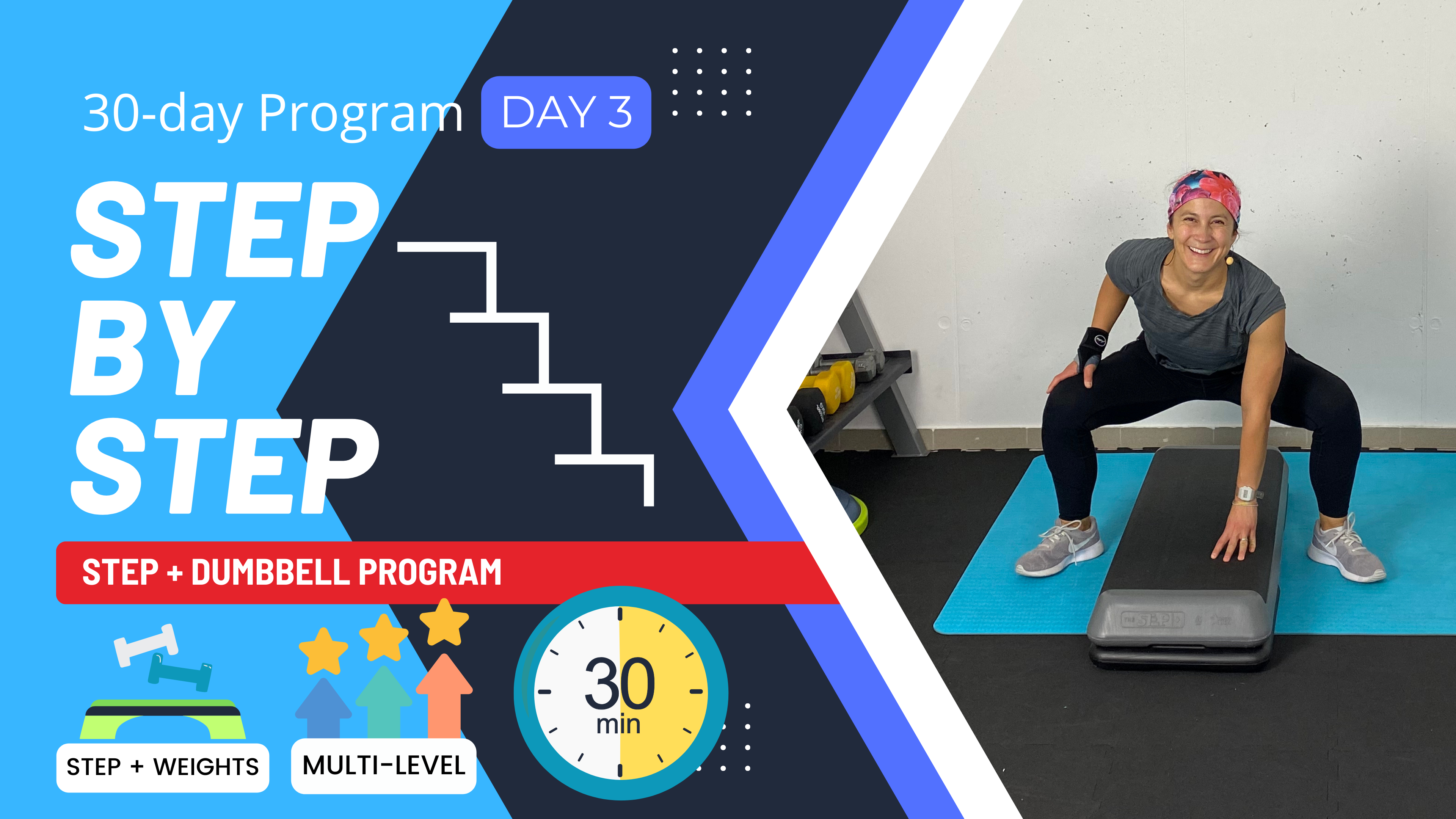 30 Minute 20 Day STEP BY STEP- DAY 3