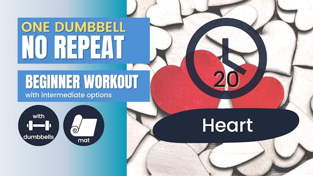 No Repeat One Dumbbell // Total Body,...