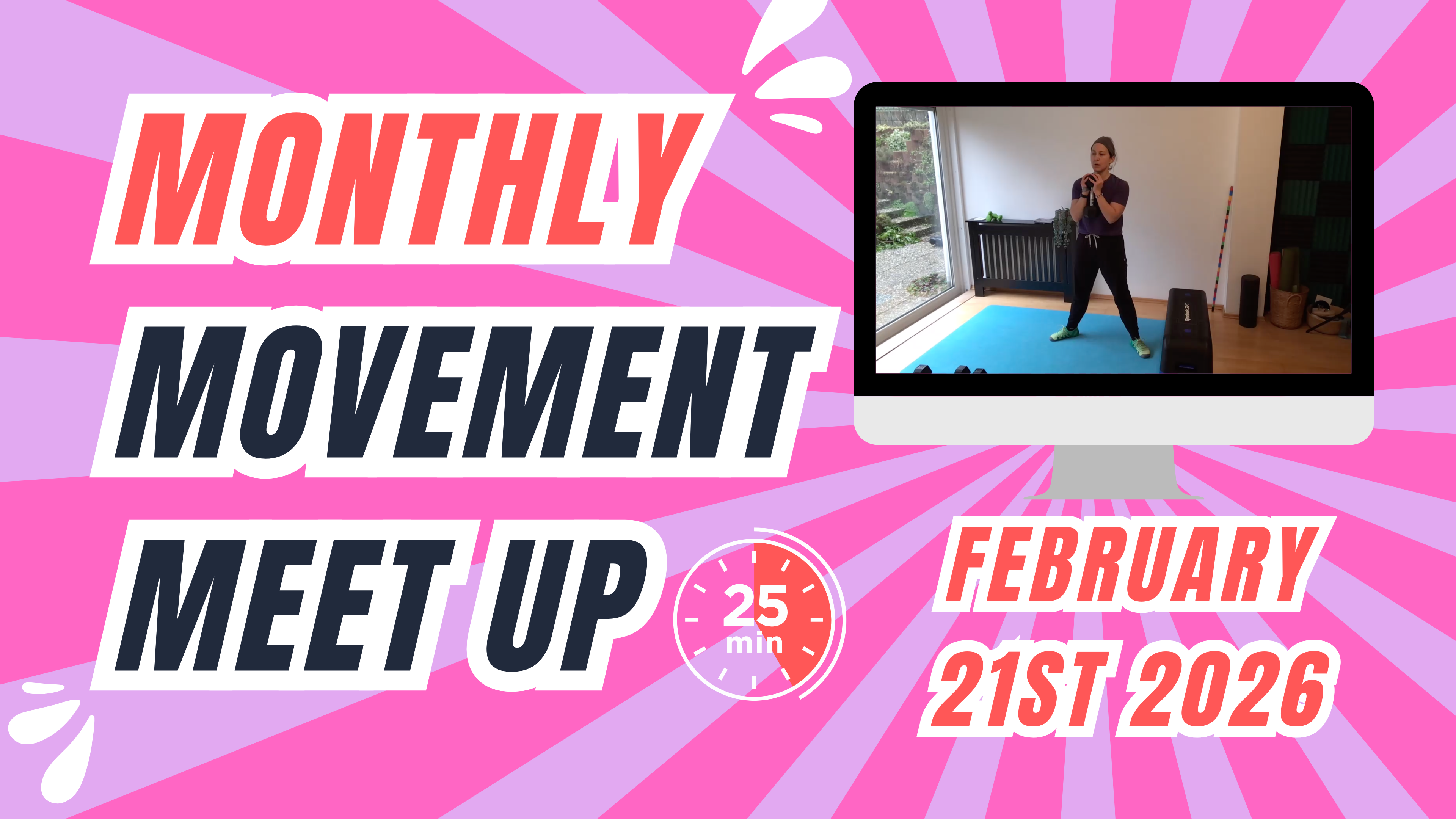 February 21st, 2026 // LIVE Monthly Movement Meetups