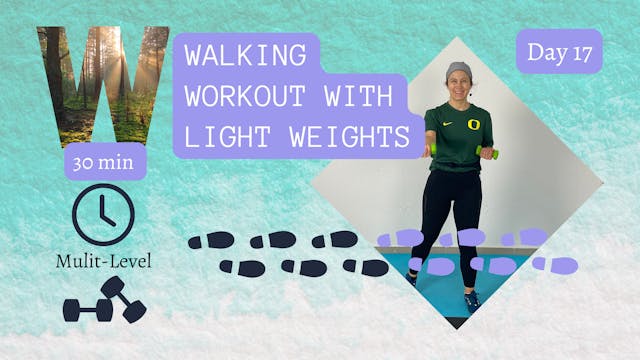 30 Minute Multi-Level Walking Workout...