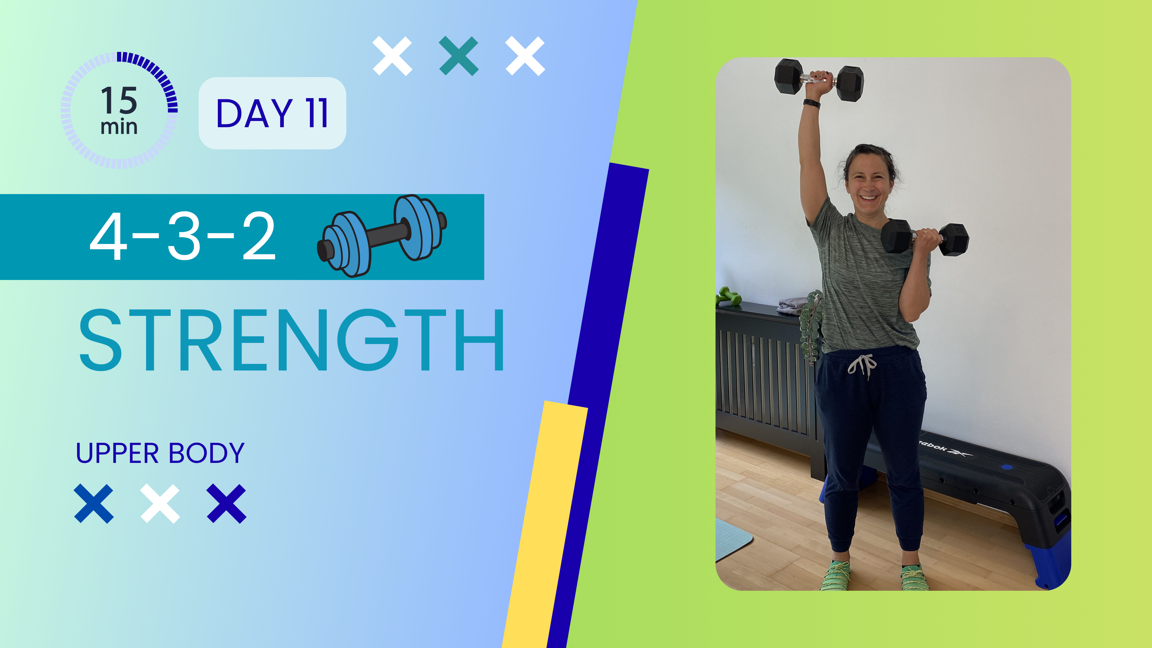 4-3-2 (15 Minute Upper Body Strength) #11