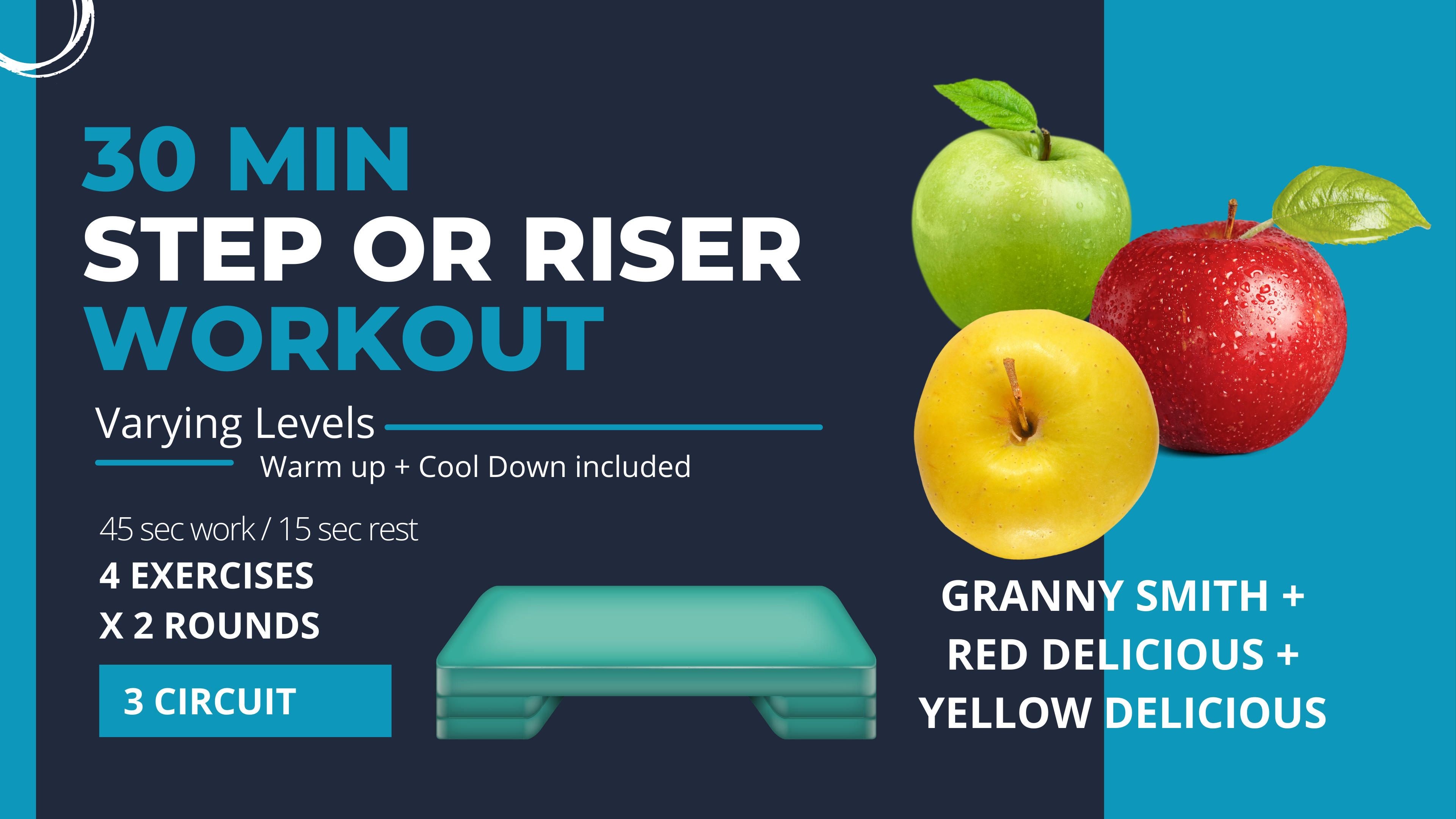 Special Equipment // STEP: Endurance 30 "Granny Smith, Red & Yellow Delicious"