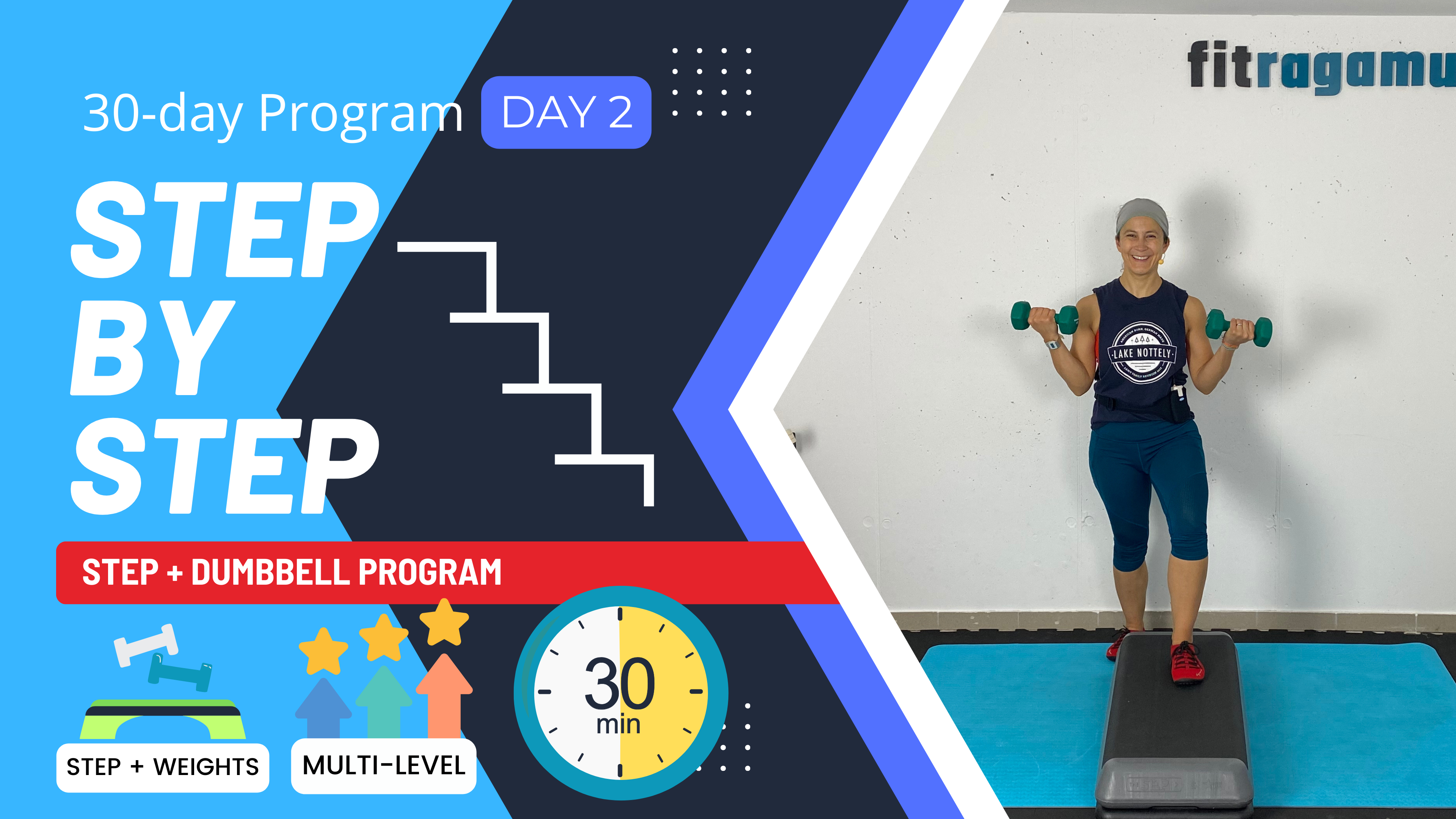 30 Minute 20 Day STEP BY STEP- DAY 2