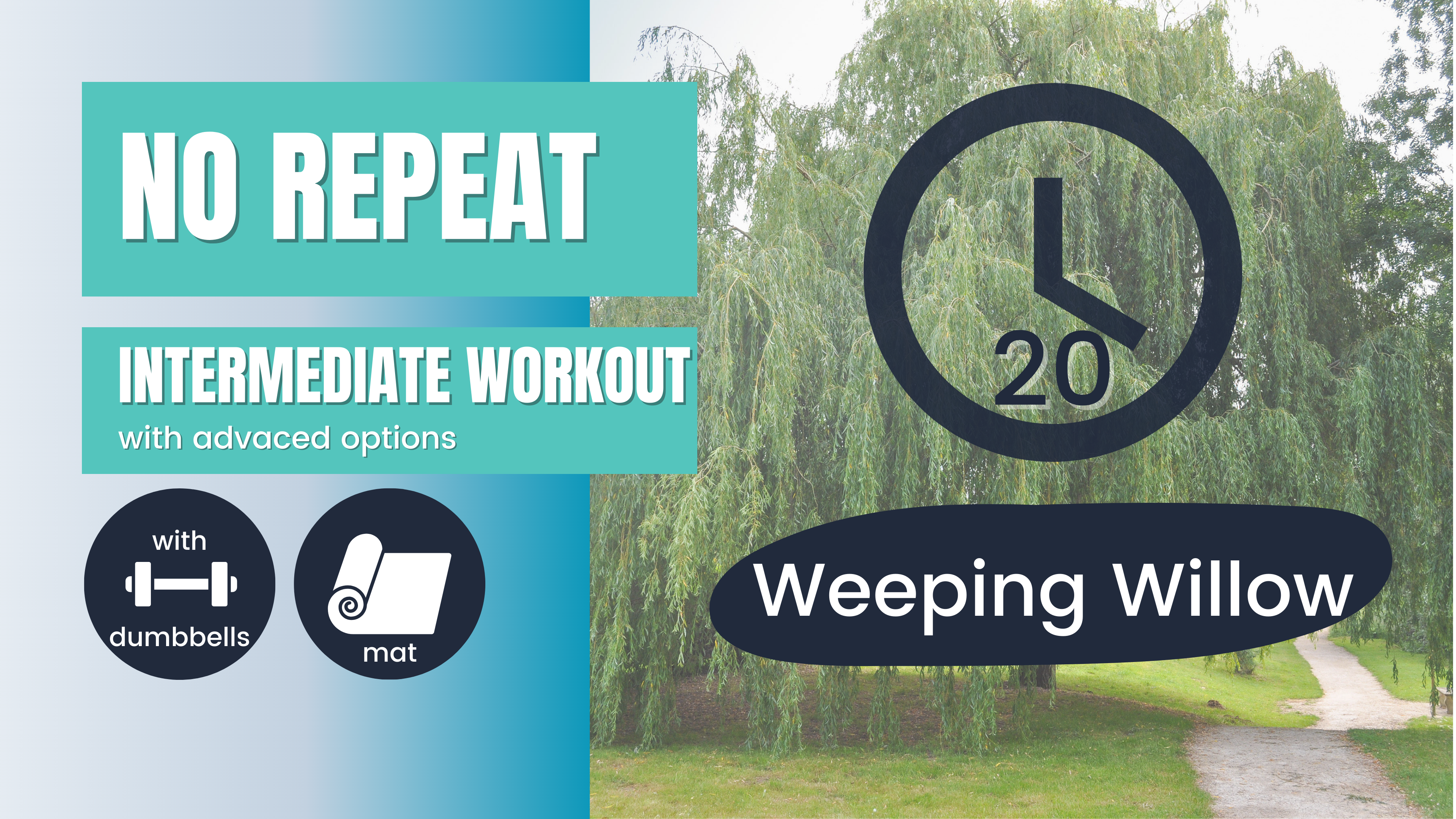 No Repeat (No Equipment Endurance) Intermediate 20; Weeping Willow