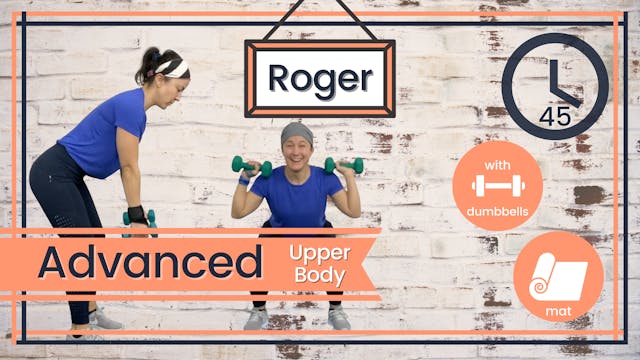 HIIT Advanced Roger 45; Upper Body