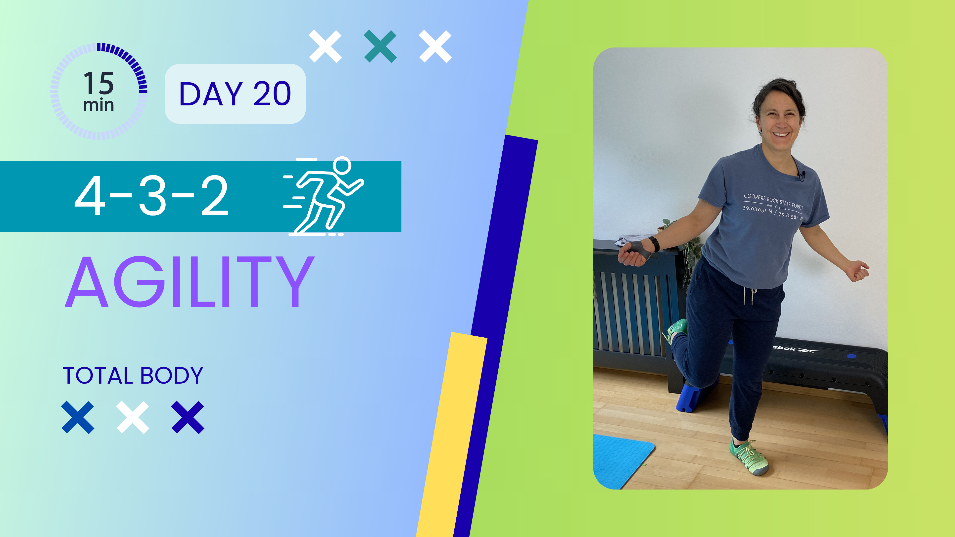 4-3-2 (15 Minute Agility) #20