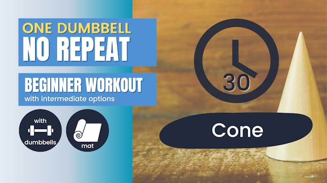 No Repeat One Dumbbell // Total Body,...