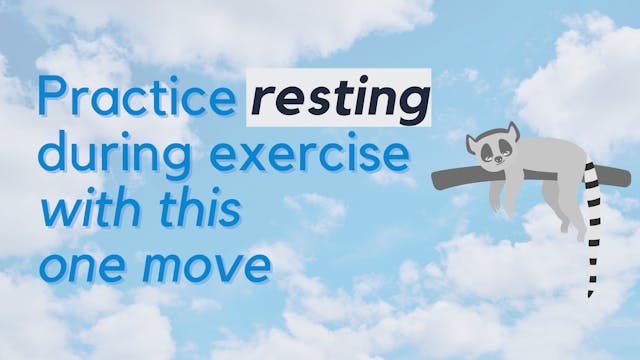 START: 'resting' with this one move: ...
