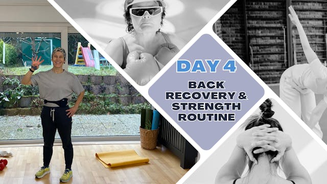 BACK RECOVERY & CORE STRENGTH DAY 4