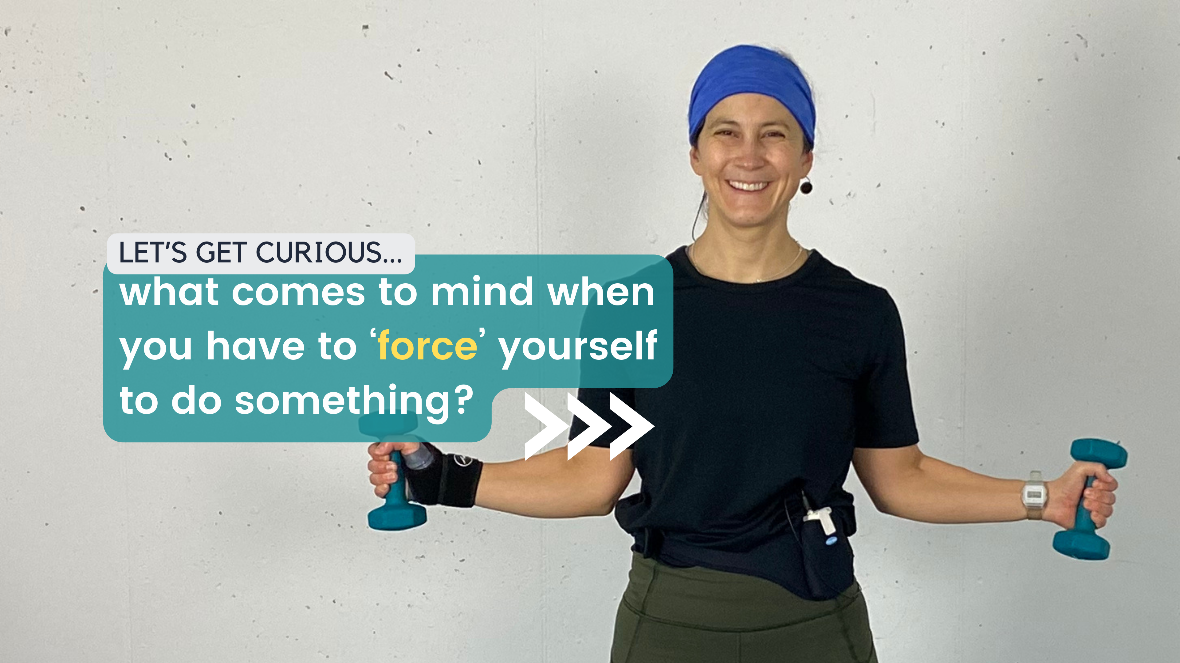 REFRAME: What comes up for you when you hear the word "force"