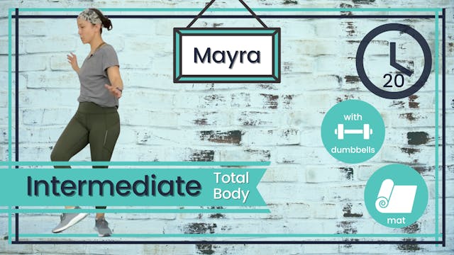 HIIT Intermediate Mayra 20; Total Bod...