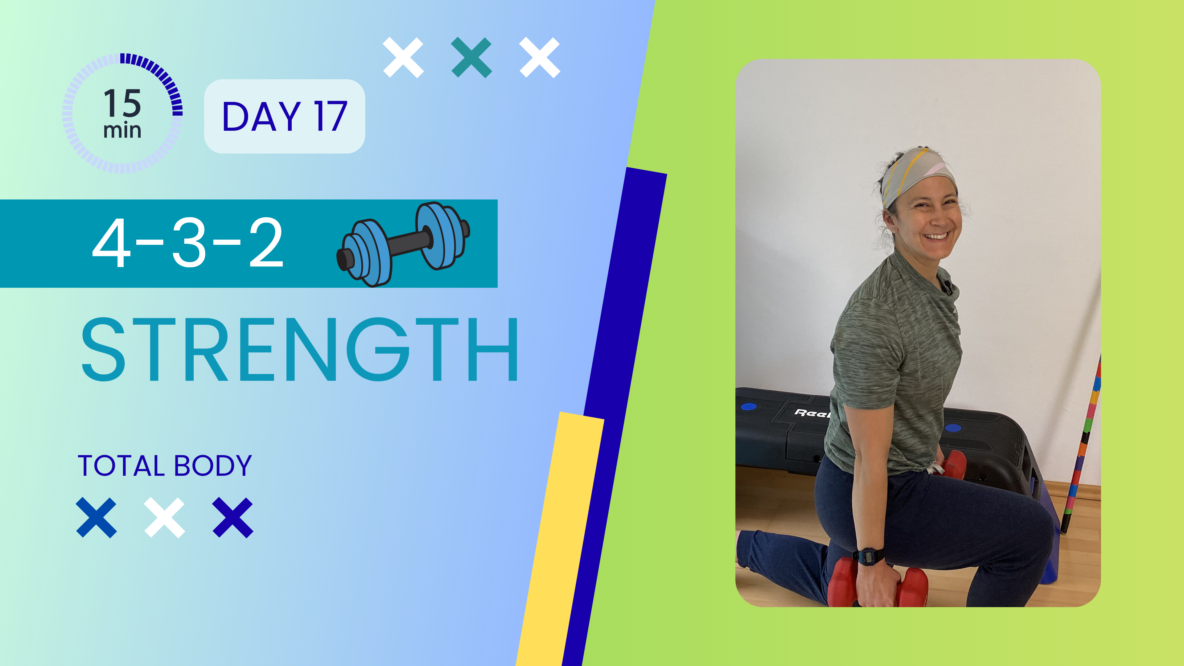 4-3-2 (15 Minute Total Body Strength) #17