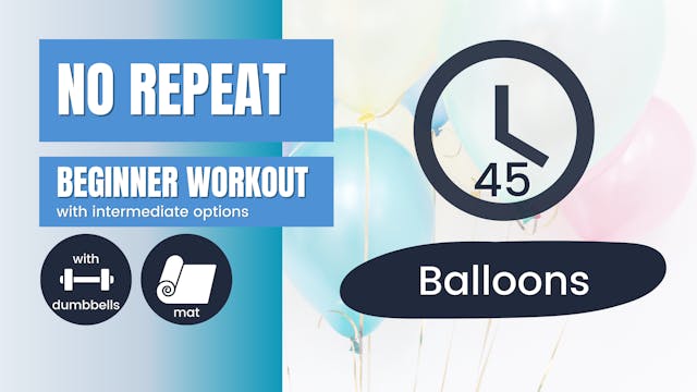 No Repeat Dumbbell Workout // Total B...