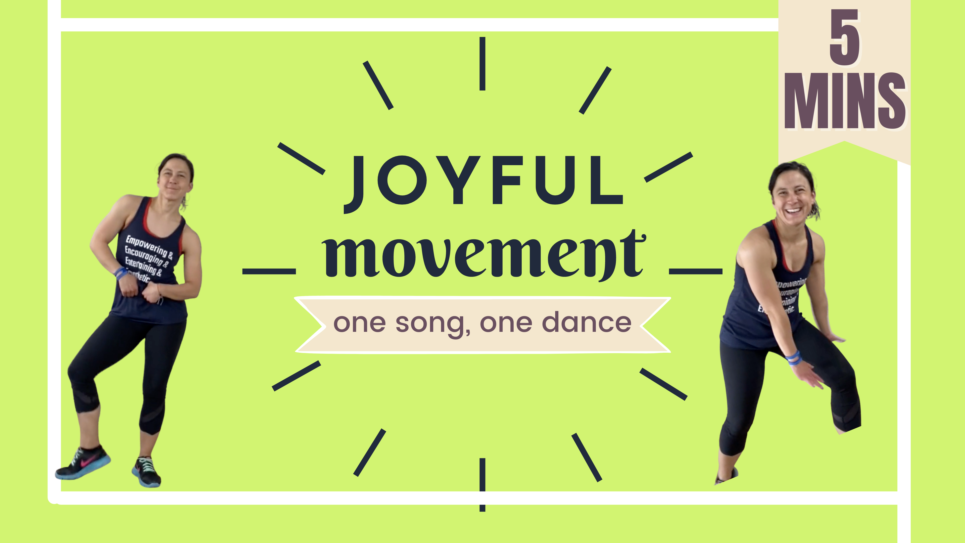 5 Minute Movements; Joyful Movement [Americas' Sweetheart]