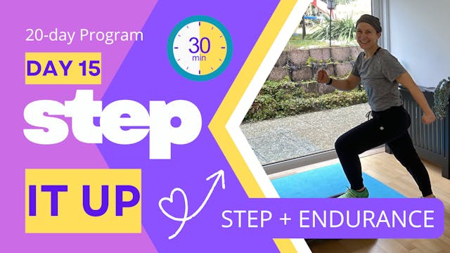 30 Minute Step & ENDURANCE Workout - ...