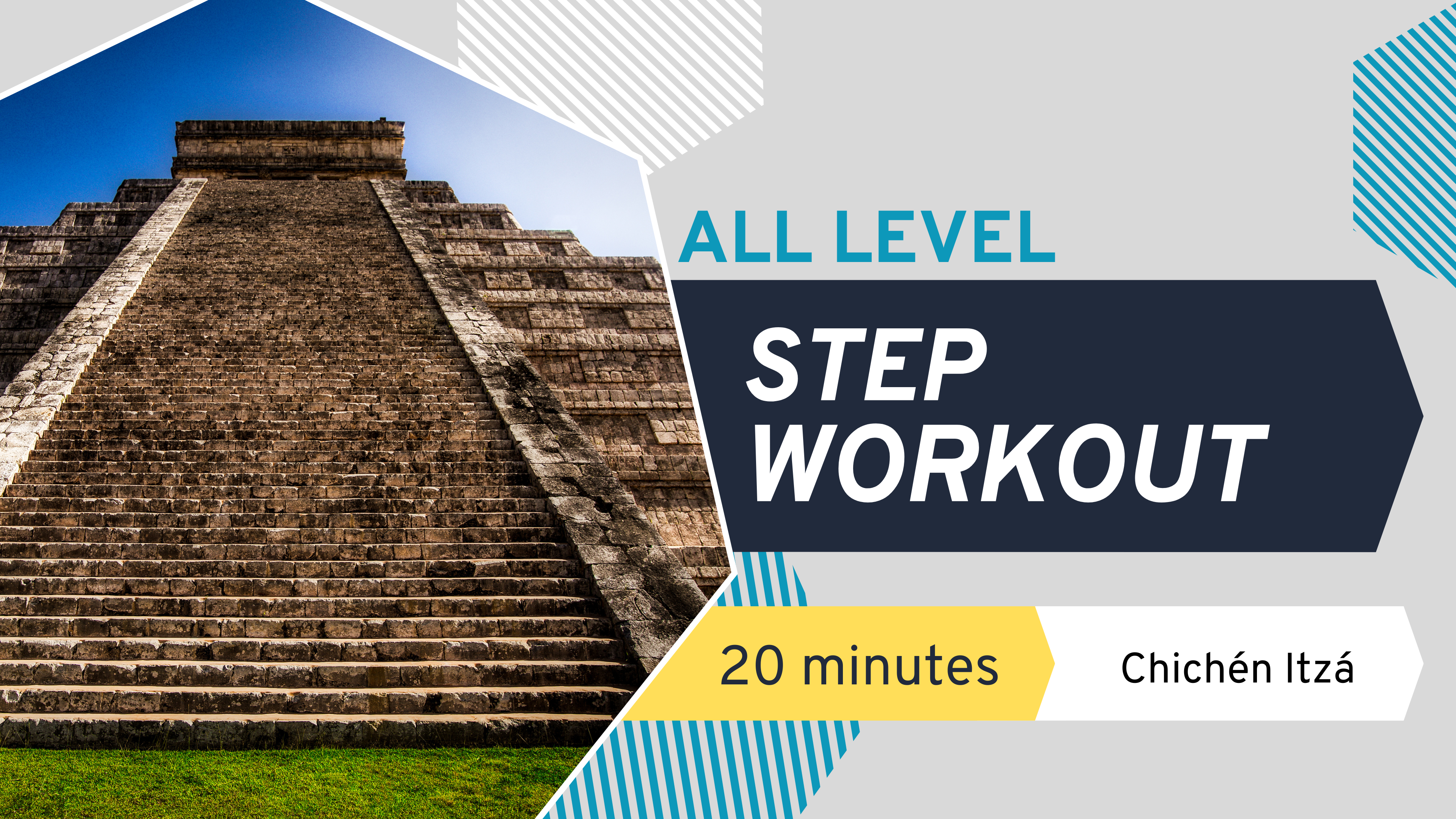 Special Equipment // All Level Step: 20 minute workout (2/2) "Chichén Itzá"
