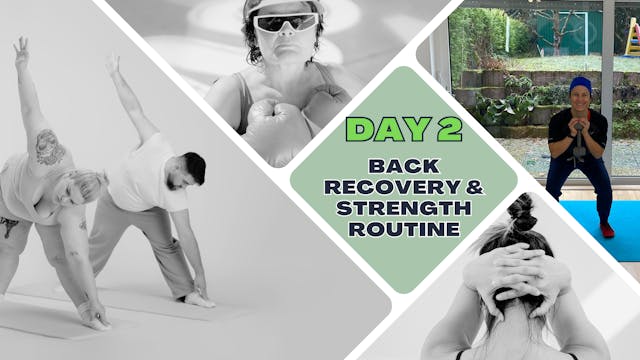 BACK RECOVERY & CORE STRENGTH DAY 2