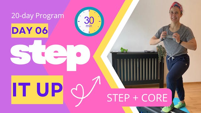 30 Minute Step & CARDIO Workout - STE...