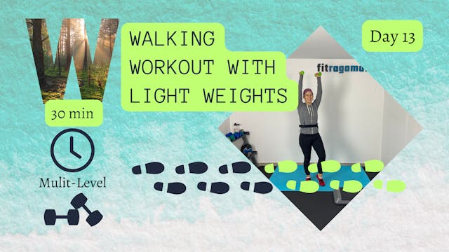 30 Minute Multi-Level Walking Workout...