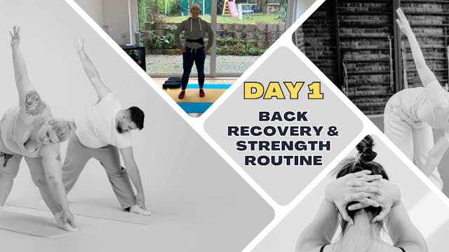 BACK RECOVERY & CORE STRENGTH DAY 1