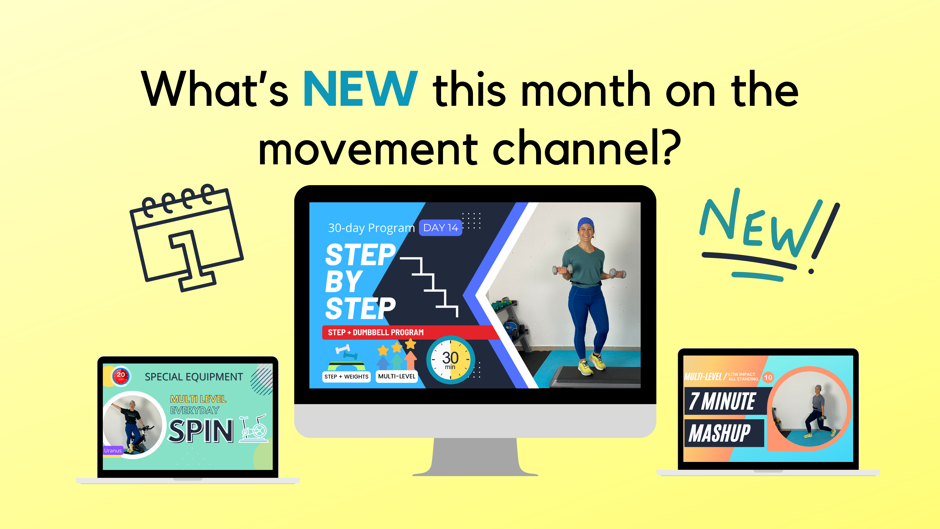 🥳 📆 What's NEW this month?