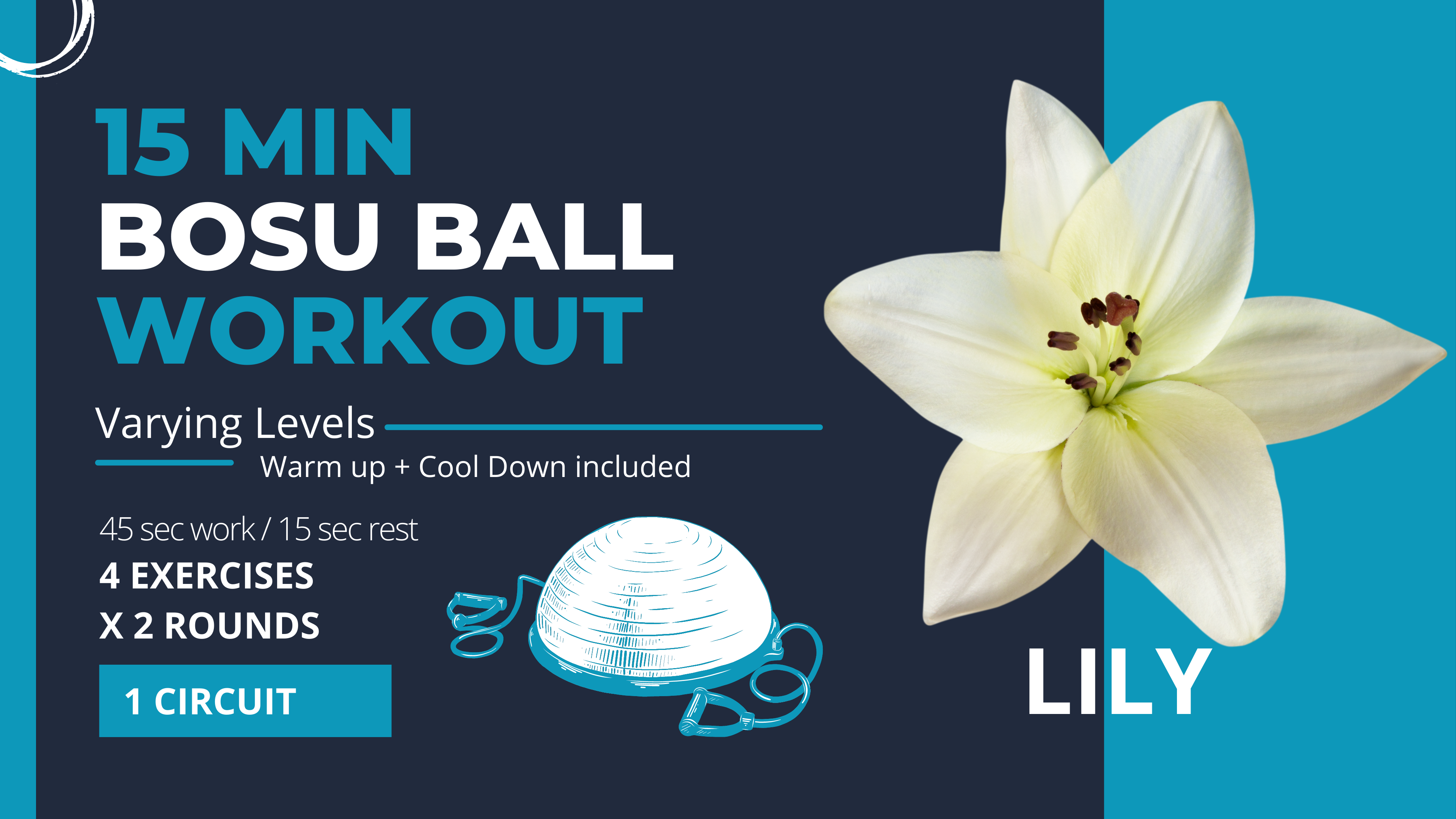 Special Equipment // BOSU: Balance & Endurance 15 "Lily"