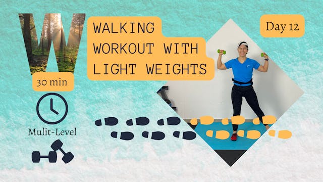 30 Minute Multi-Level Walking Workout...