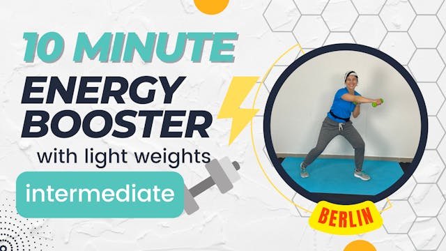 10 Minute Energy Booster; Light Weigh...