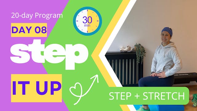 30 Minute Step & STRETCH Workout - ST...