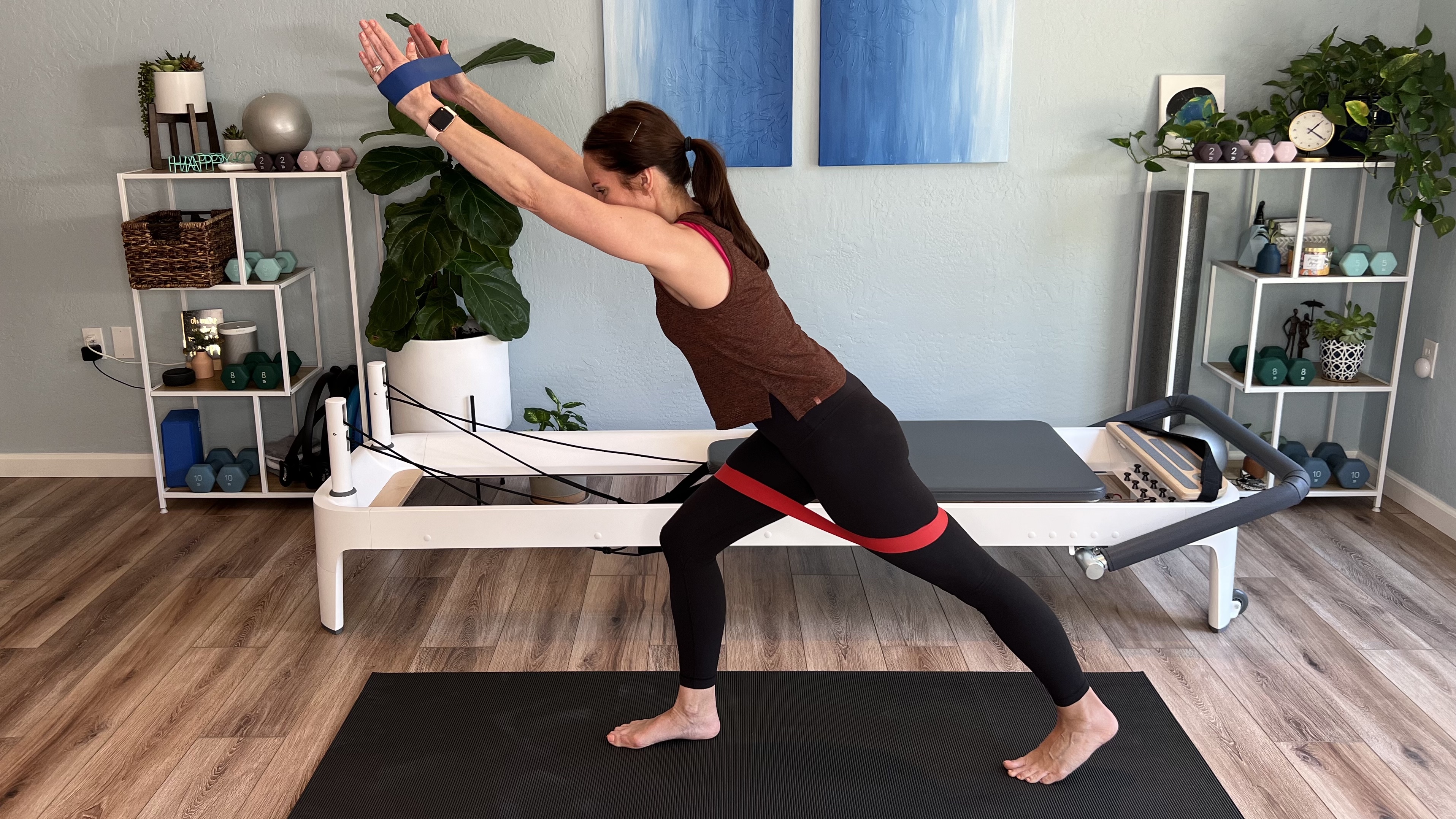 Full body band workout