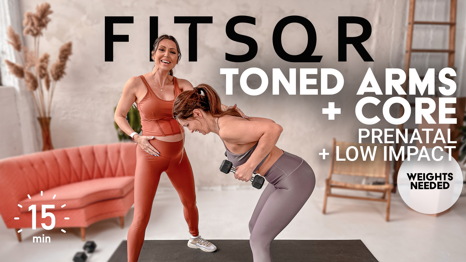 Prenatal + Low Impact 3 - 15 min Toned Arms + Core