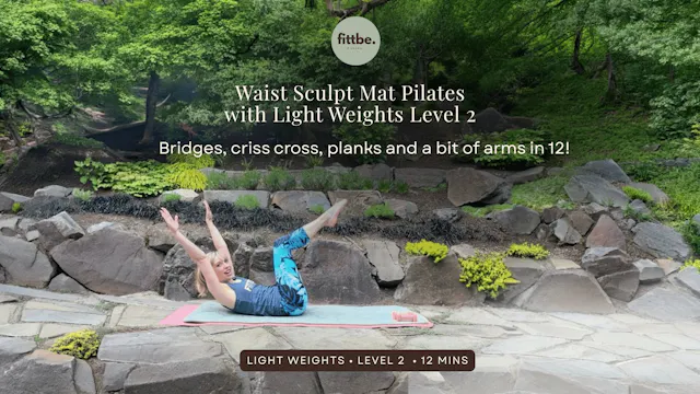 Waist Sculpt Mat Pilates in 12 Minute...
