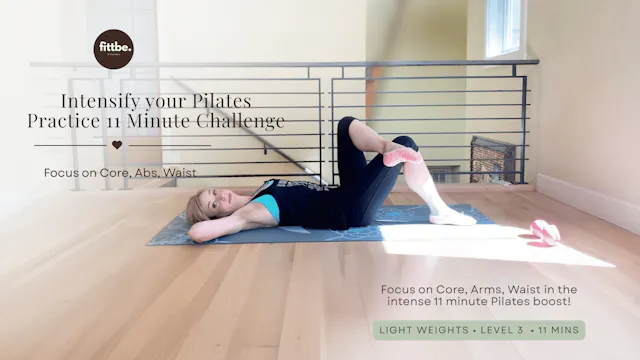Intensify your Pilates Practice 11 Mi...