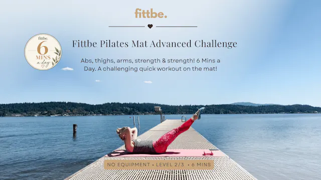 Advanced No Equipment Pilates Mat: 6 ...