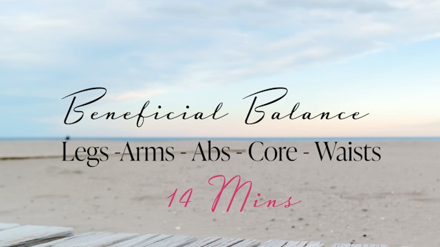 Beneficial Balance: 14 Min Pilates