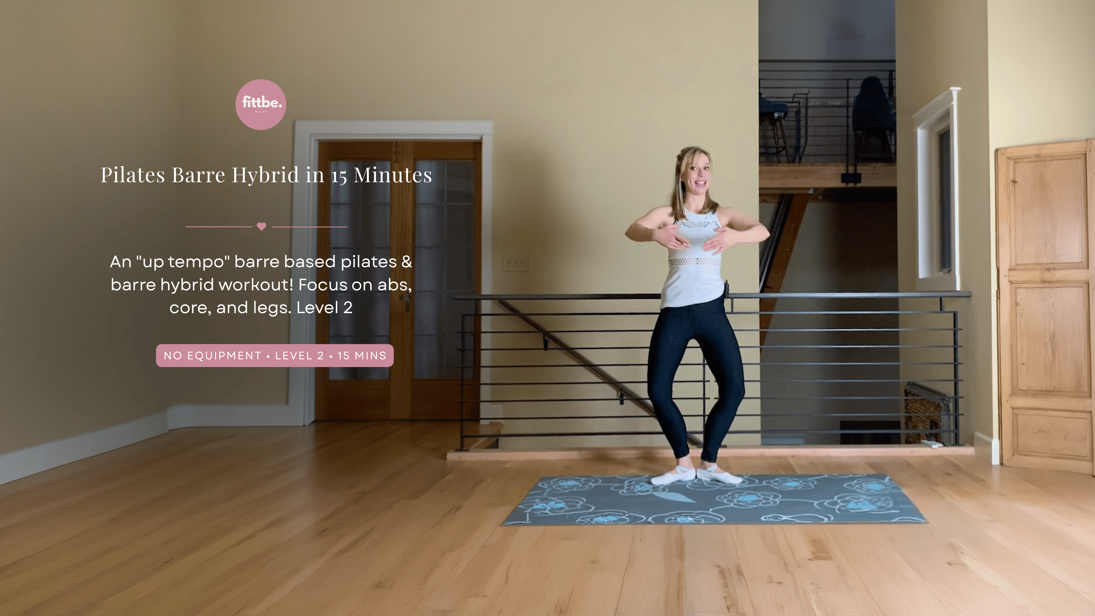 Pilates Barre Hybrid in 15 Minutes