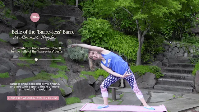 Belle of the "Barre-less" Barre 25 Mi...