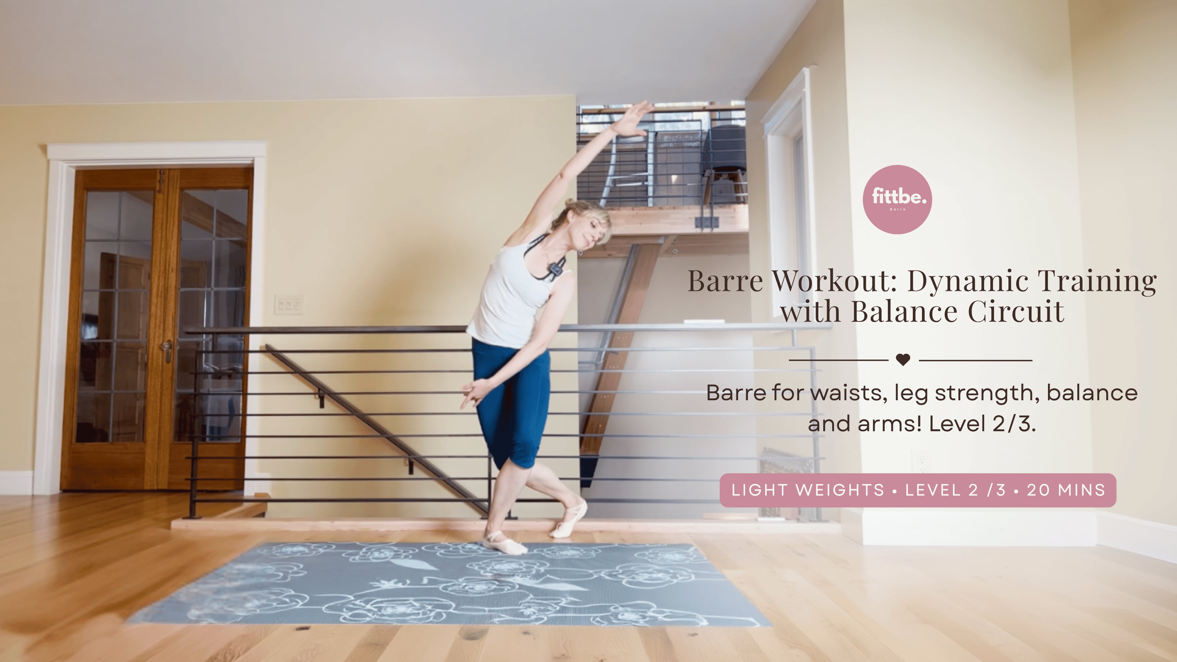 Move Beautifully: Fittbe Pilates & Barre Video