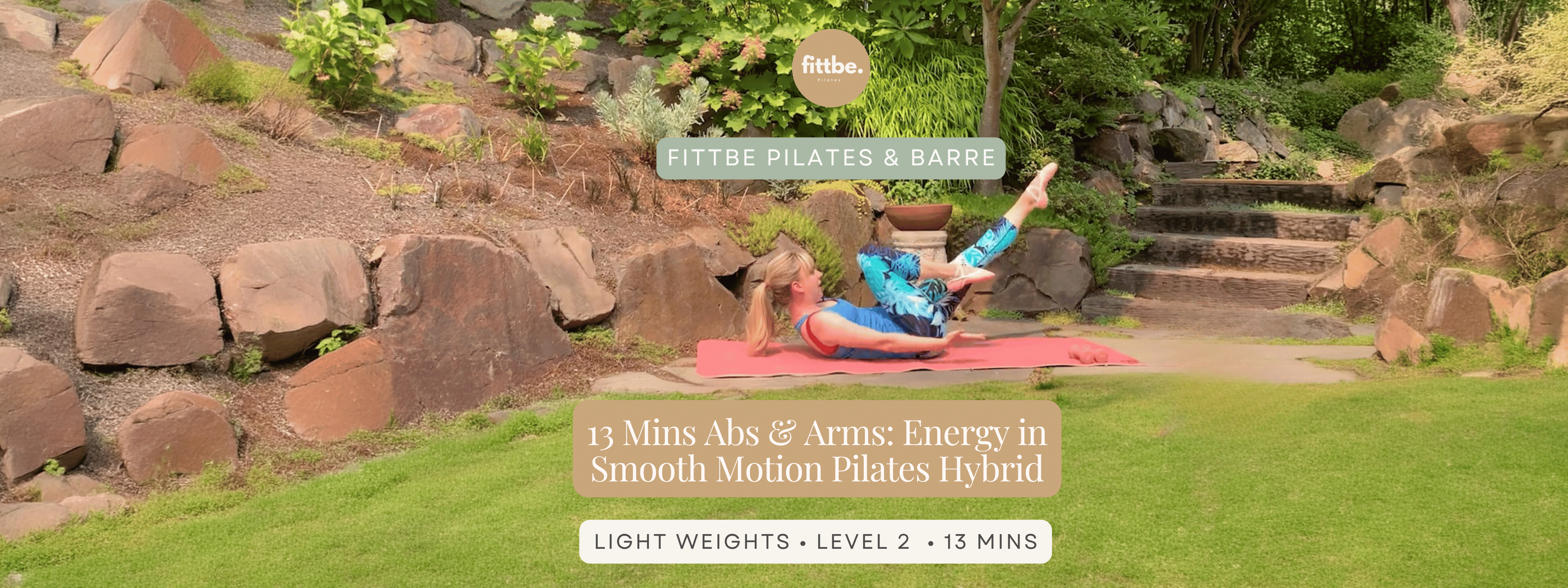 13 Minute Abs & Arms: Energy in Smooth Motion Pilates Hybrid