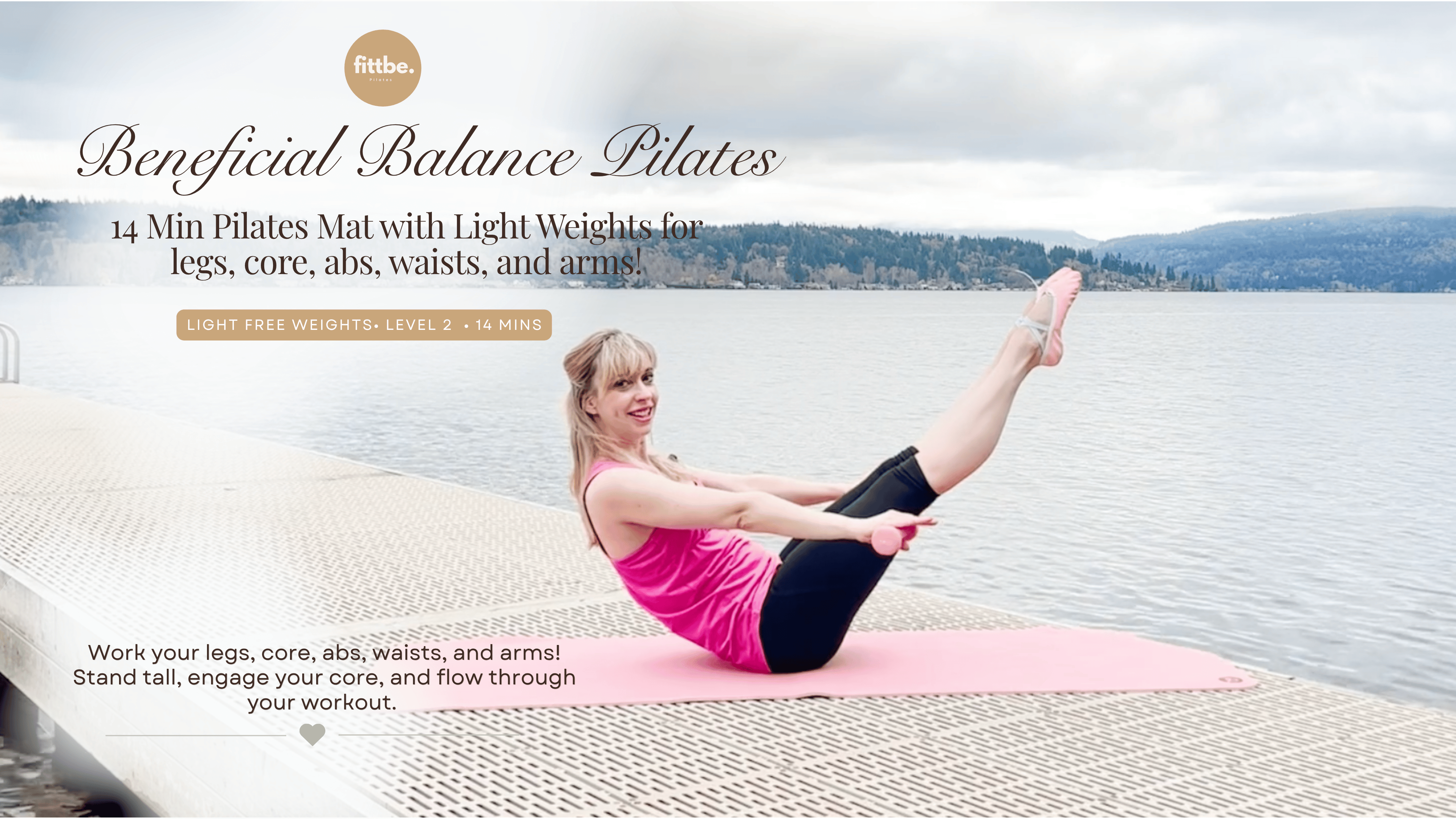 Beneficial Balance: 14 Min Pilates