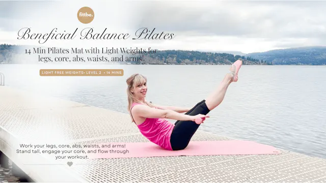 Beneficial Balance: 14 Min Pilates